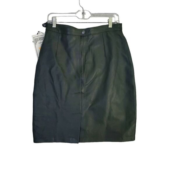 OUTERBOUND by HMS.
Leather Dresses & Skirts - NWT Vintage OUTERBOUND by HMS. Black Leather Pencil Skirt With Split 13/14